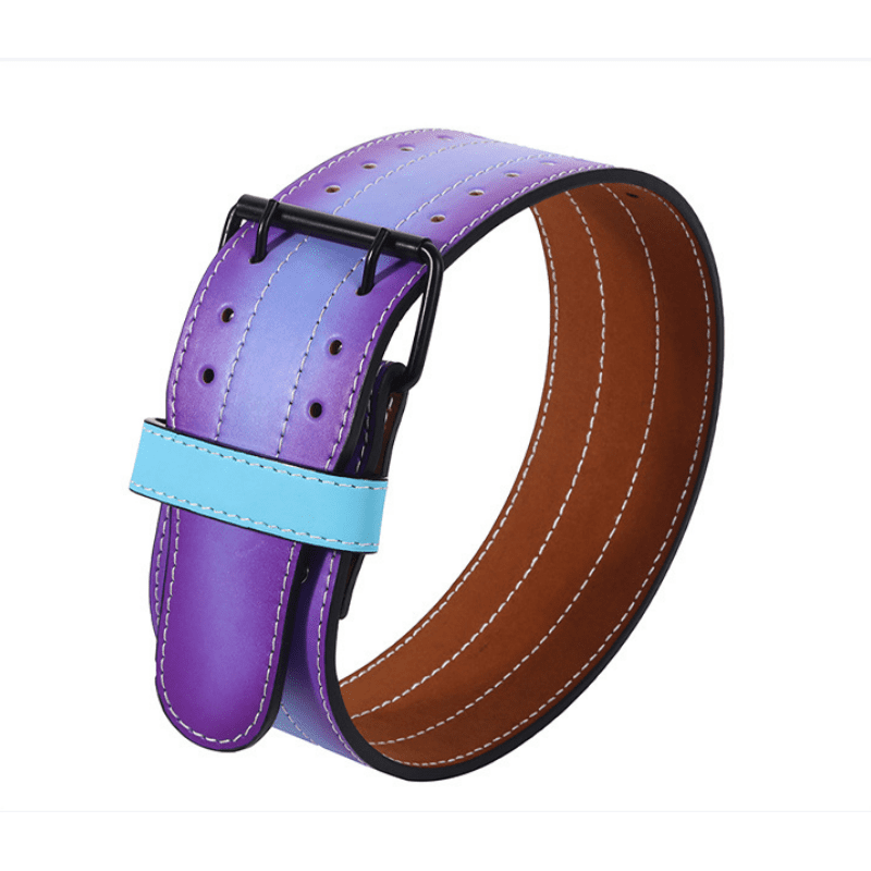 Ceinture de levage mauve clair : renforcez votre dos en toute sécurité avec cet accessoire de musculation robuste