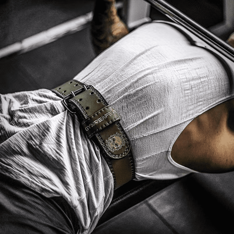 "Ceinture de force kaki : un choix idéal pour les athlètes cherchant à améliorer leur performance"