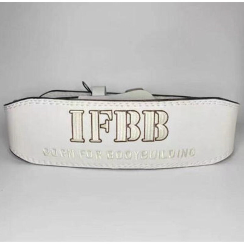 Ceinture musculation IFBB Blanc