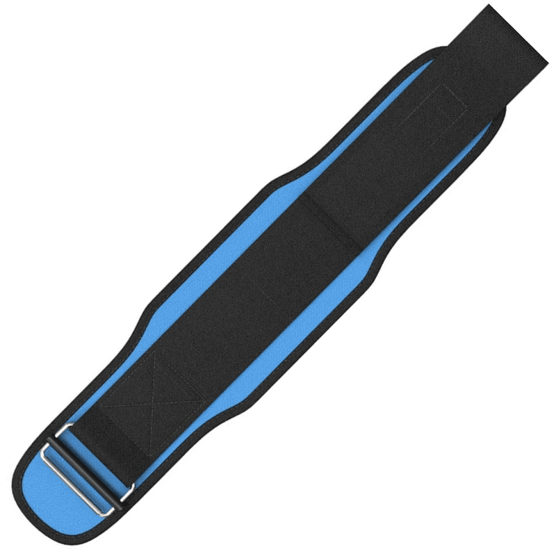 "Ceinture de musculation ProLombaire Strength bleue - idéale pour l'entraînement"