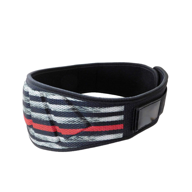 "Ceinture de fitness "USA" : démarquez-vous avec originalité grâce à cette ceinture de musculation aux couleurs de l'Amérique"