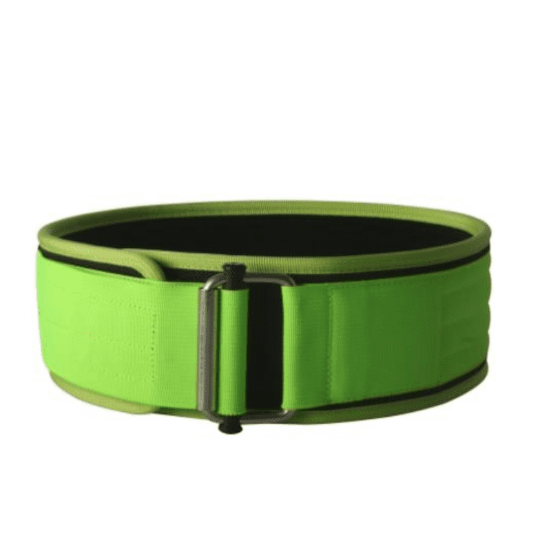 "VertFlex Belt Ceinture de musculation noire sur fond blanc"