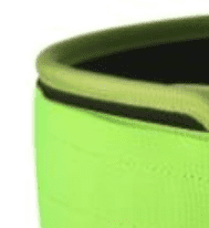 "Close-up de la ceinture de musculation VertFlex Belt montrant le support lombaire"