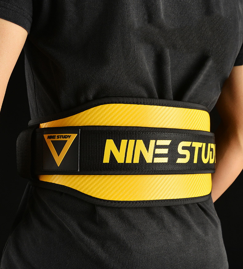 Ceinture musculation jaune