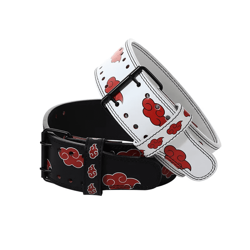 "Soutien dorsal Akatsuki pour les entraînements intensifs, alliant force et élégance."