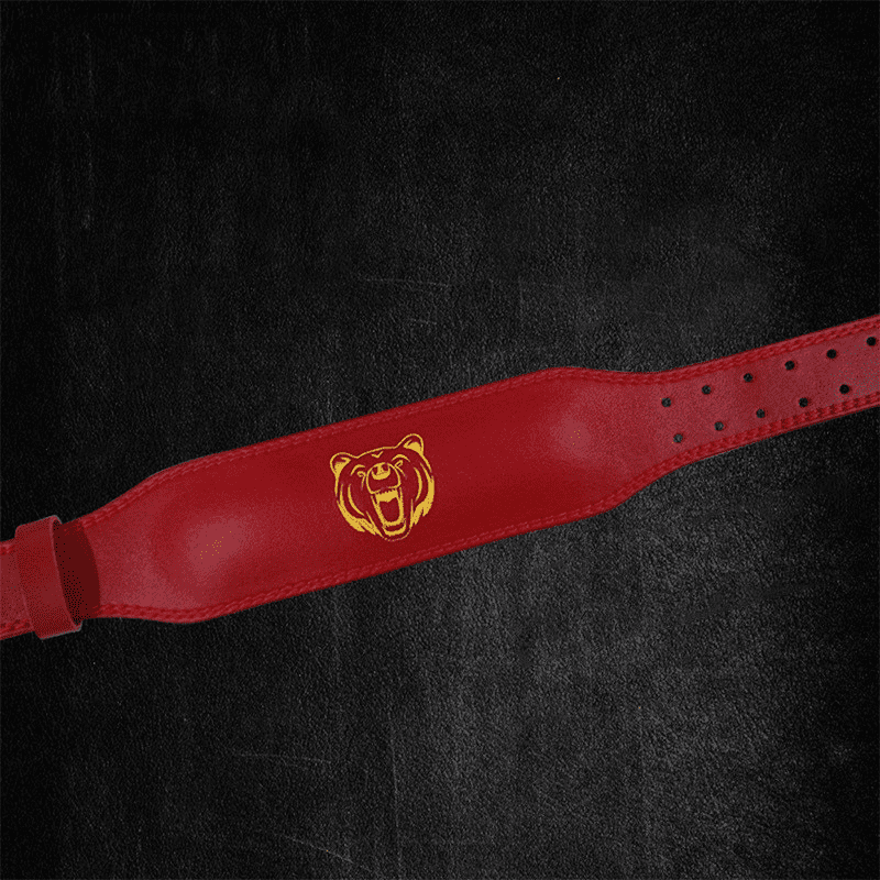 "Ceinture d'entraînement de qualité supérieure avec un design unique d'ours."