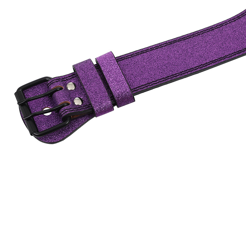 "Ceinture de force "Mauve" : une protection solide et tendance pour vos séances de musculation"