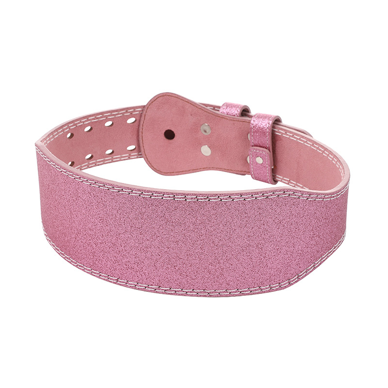 "Ceinture de musculation "Rose" : une touche de féminité et de style lors de vos entraînements"