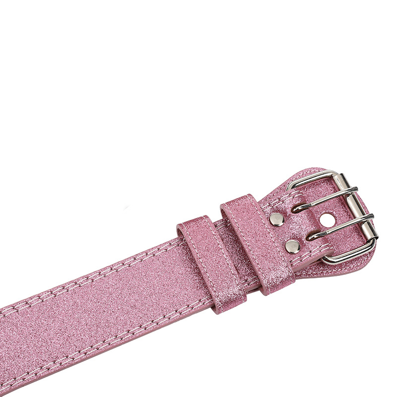 "Ceinture de levage "Rose" : ajoutez une couleur vibrante à vos entraînements de musculation"