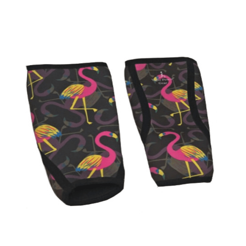 Chaussettes Musculation portées lors d'un squat.