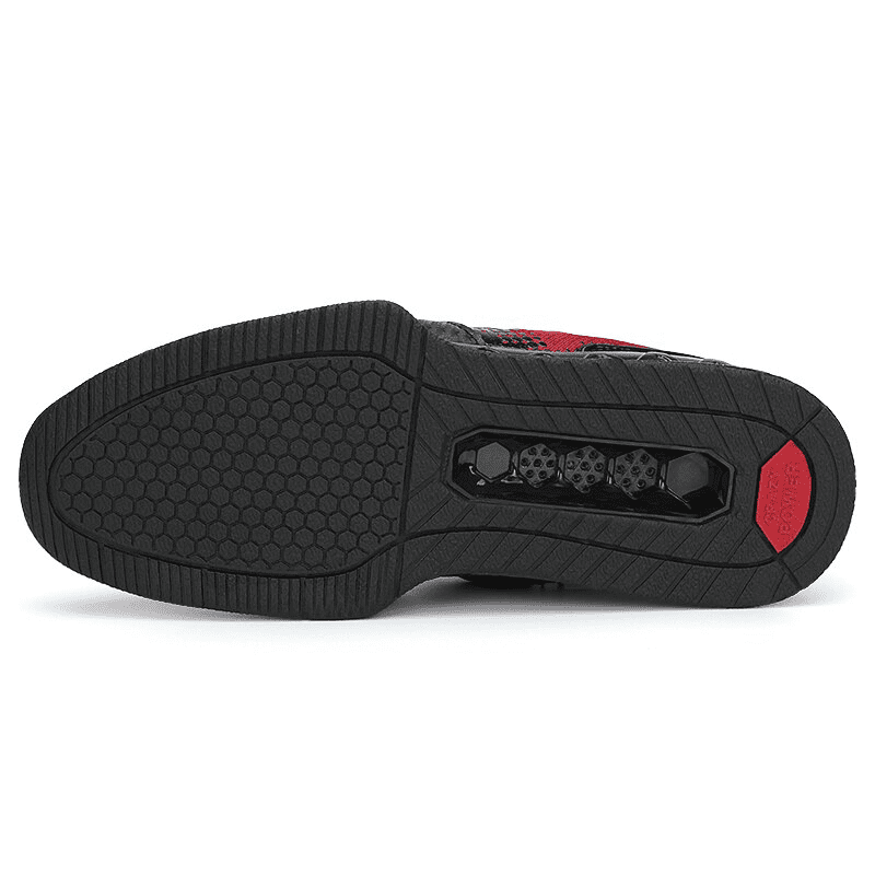 Alt text 2 : "Chaussure d'Haltérophilie à la fois confortable et durable"