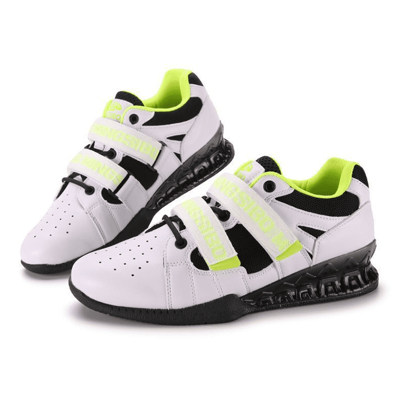 Alt text 2 : "Chaussure d'Haltérophilie offrant stabilité et confort"