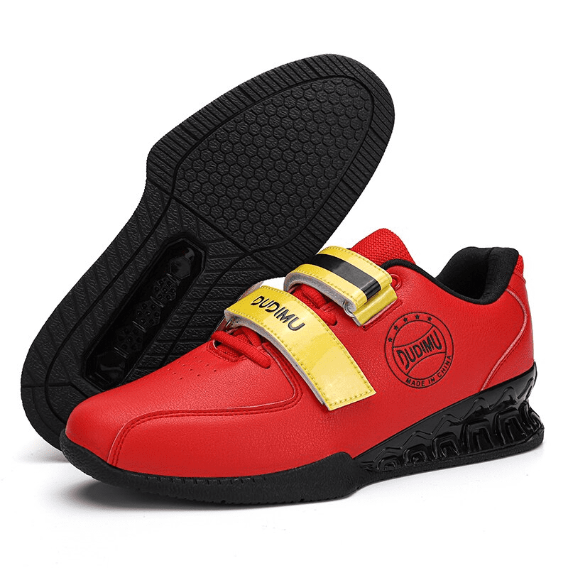 Alt text 1 : "Chaussures de powerlifting pour des levées puissantes"