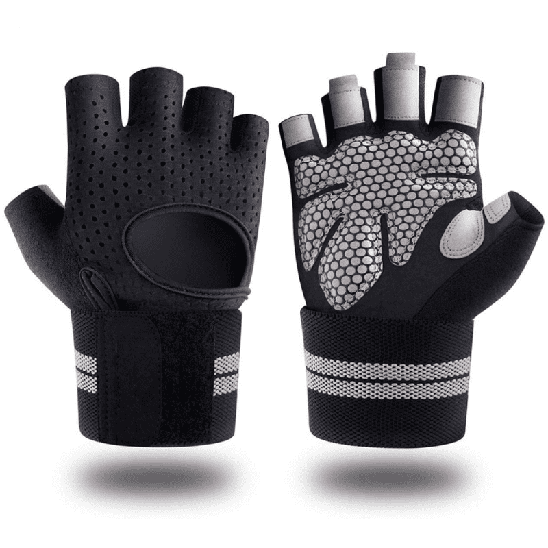 Design ergonomique des Gants d'Haltérophilie garantissant puissance et confort lors des soulèvements.