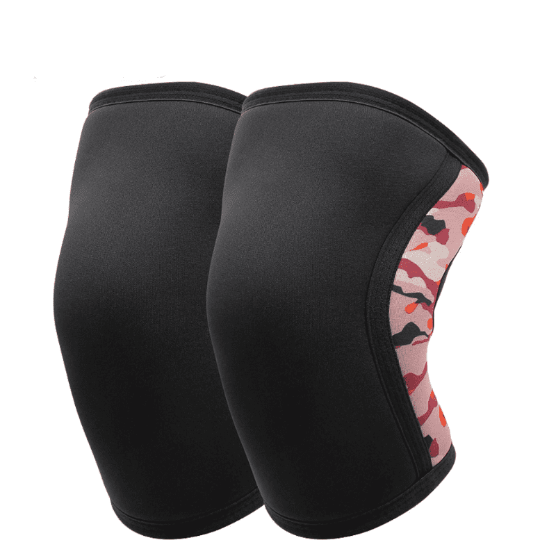 Genouillère Crossfit Camo Rouge offrant un support musculaire exceptionnel pour le Crossfit, avec une conception audacieuse en Camo Rouge pour une performance optimale.
