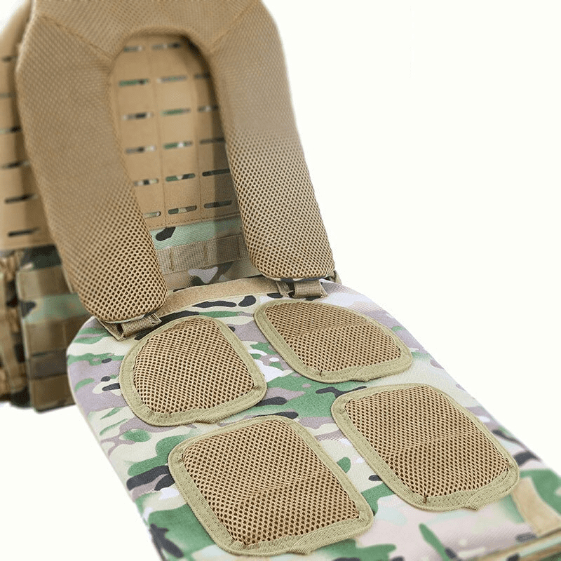 "Gilet lesté armée clair, équipement d'entraînement de haute qualité pour booster votre endurance et force."