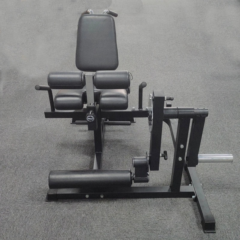 Machine musculation jambe noir