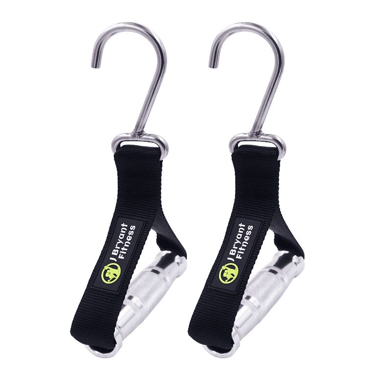 Poignée de Musculation pour Pouli de Muscu - accessoire de fitness robuste pour améliorer la force de préhension et diversifier l'entraînement.