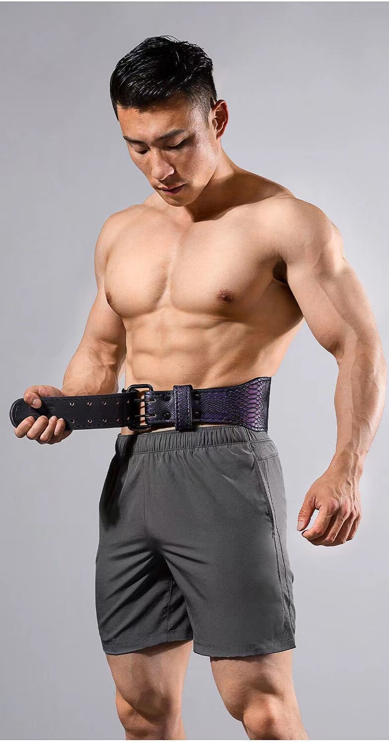 "Ceinture de musculation violette : un équipement de qualité pour renforcer votre dos"