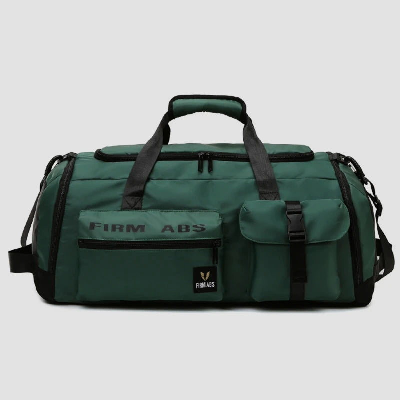 Sac avec compartiment vert