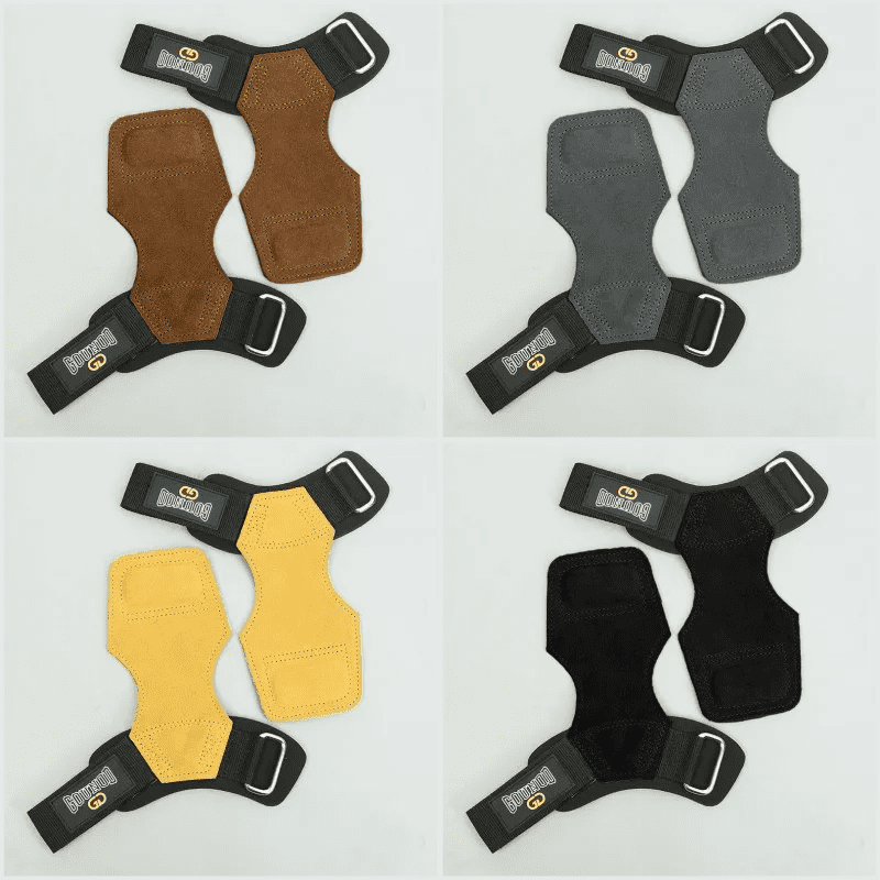 "Équipement de fitness en cuir, taille 35cm x 21cm, pour une utilisation confortable et durable."