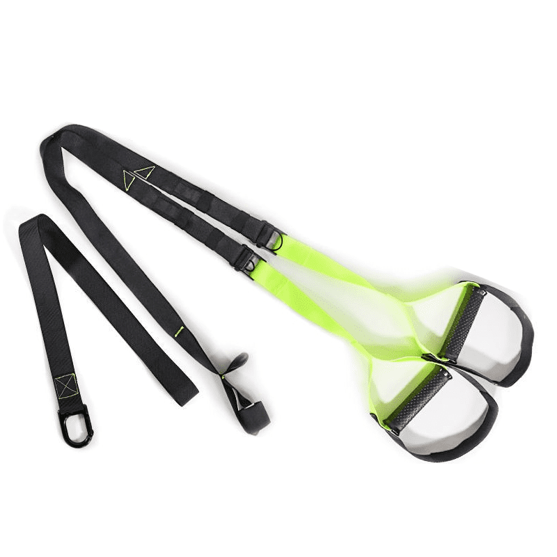 Sangle de Suspension Vert pour un entraînement complet du corps.