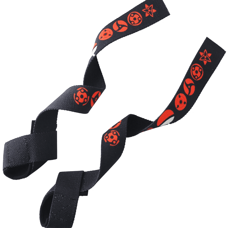 "Accessoire de sport inspiré par le Sharingan, combinant style et fonctionnalité."