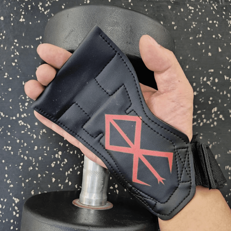 "Bande de poignet Berserk durable pour une stabilité accrue pendant les levées."
