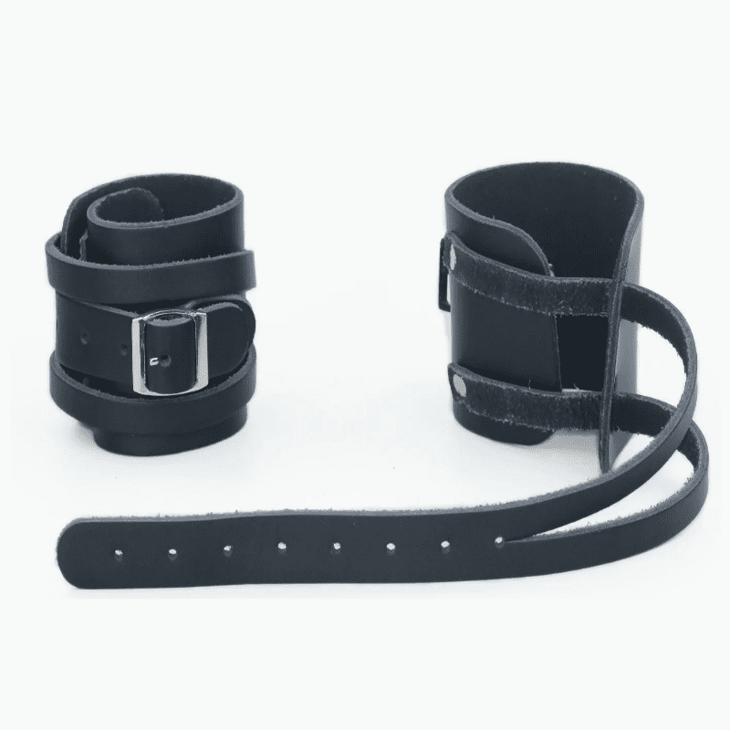 Bande poignet cuir