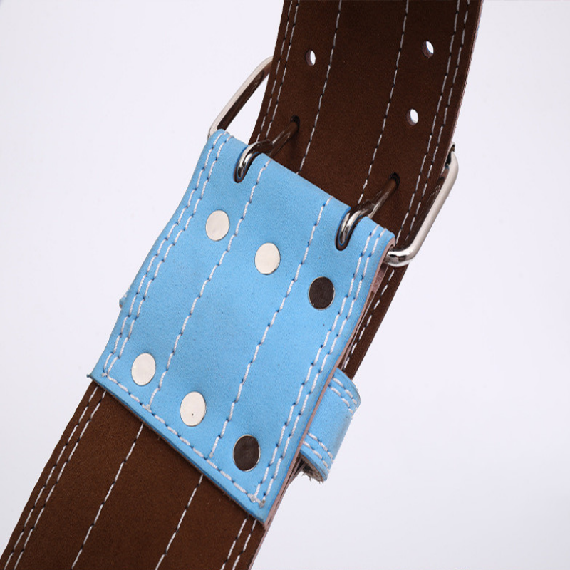 Ceinture de musculation turquoise - Ceinture de force