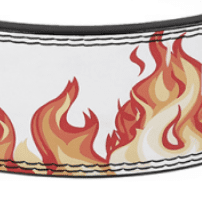 Ceinture Powerlifting flamme - Ceinture de force