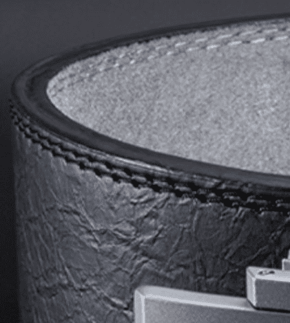 Ceinture de force cuir noire - Ceinture de force