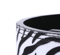 "Boucle robuste en acier de la ceinture de force zèbre pour un ajustement personnalisé"
