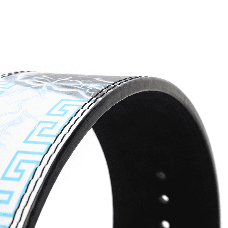 Ceinture de force pour powerlifting avec design inspiré de la Grèce antique