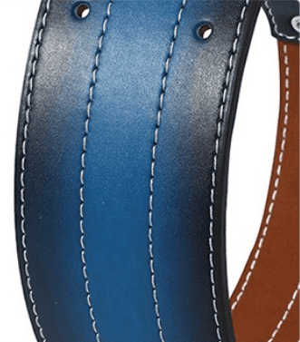 Ceinture de fitness bleu foncé : un équipement confortable et élégant pour des séances de sport en toute confiance