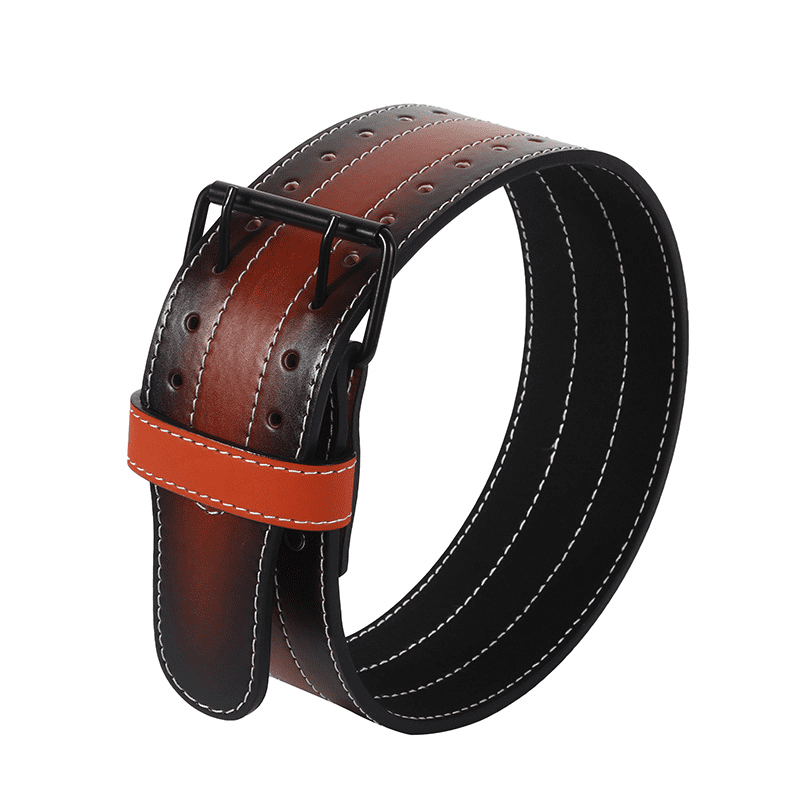 Ceinture de musculation marron foncé : un accessoire de qualité pour un maintien lombaire optimal