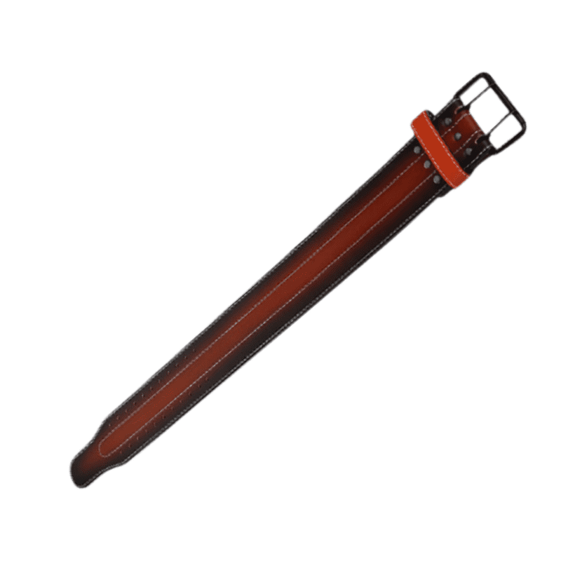 Ceinture de fitness marron foncé : un équipement confortable et élégant pour des entraînements de sport intenses