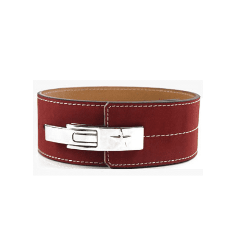Ceinture de force pourpre : maintien lombaire pour un entraînement en toute sécurité