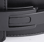 "Ceinture de force noire : un maintien lombaire optimal pour une musculation en toute sécurité"