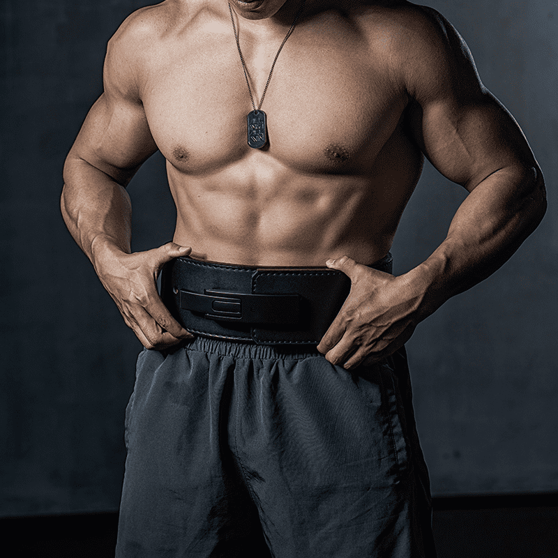 "Ceinture de musculation pour les sportifs les plus exigeants : la Ceinture Powerlifting noire, l'équipement indispensable"