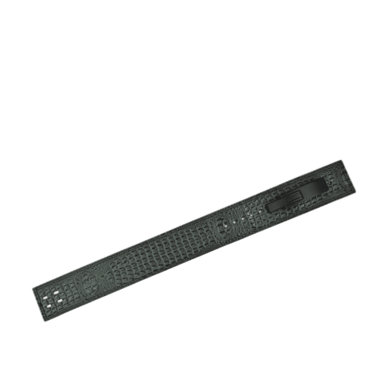 Ceinture de force à levier serpent vert pour un soutien impressionnant et un style audacieux