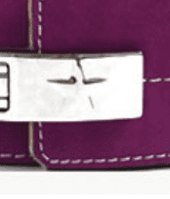 Ceinture de force à levier en couleur violette offrant stabilité, confort et soutien pour améliorer les performances lors des entraînements de force.