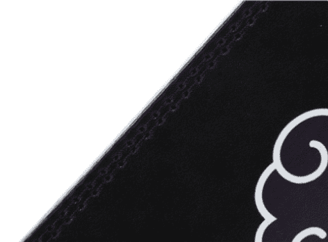 "Ceinture de musculation en cuir Akatsuki noire : un accessoire de qualité supérieure pour des entraînements dignes des meilleurs ninjas"