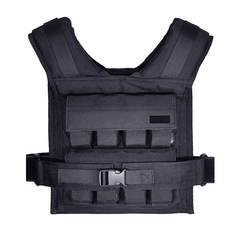 Gilet lesté 16kg pour intensifier les entraînements de musculation.