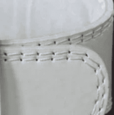 cuir ceinture musculation blanc