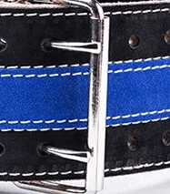 Ceinture musculation Bleu Noir - Ceinture de force
