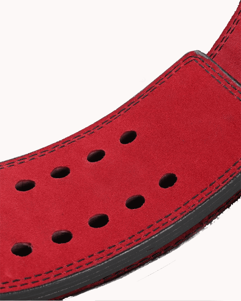 Ceinture de force rouge et noire