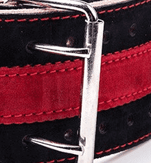 Ceinture musculation Rouge Noir - Ceinture de force