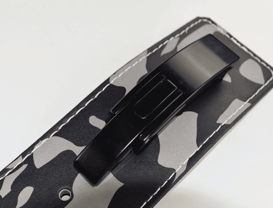 Ceinture de force à levier camouflage gris