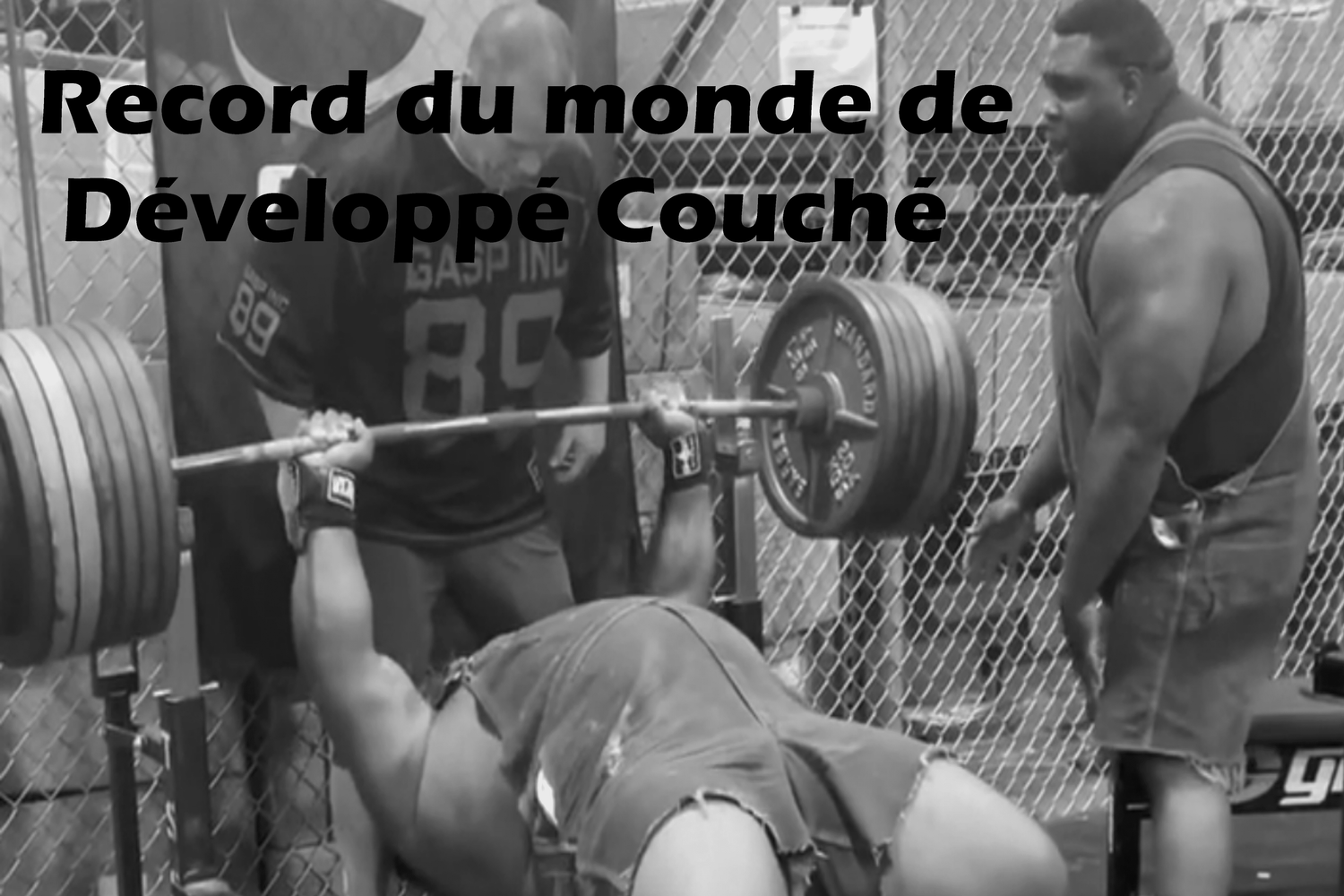 Record du Monde de Développé Couché Exploration des Prouesses Humaines Ceinture de force